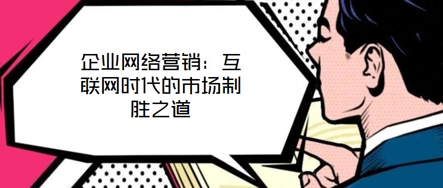 企業網絡營銷：互聯網時代的市場制勝之道